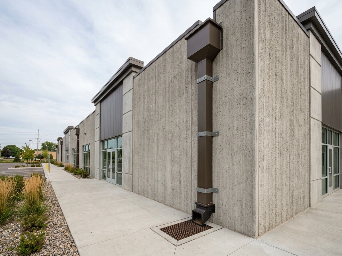 Commercial Downspouts Installation Orlando